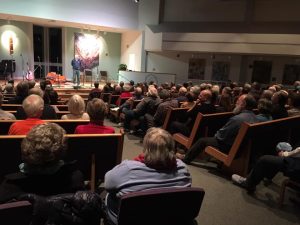 Terry Baker before Seldom Scene 2-9-19